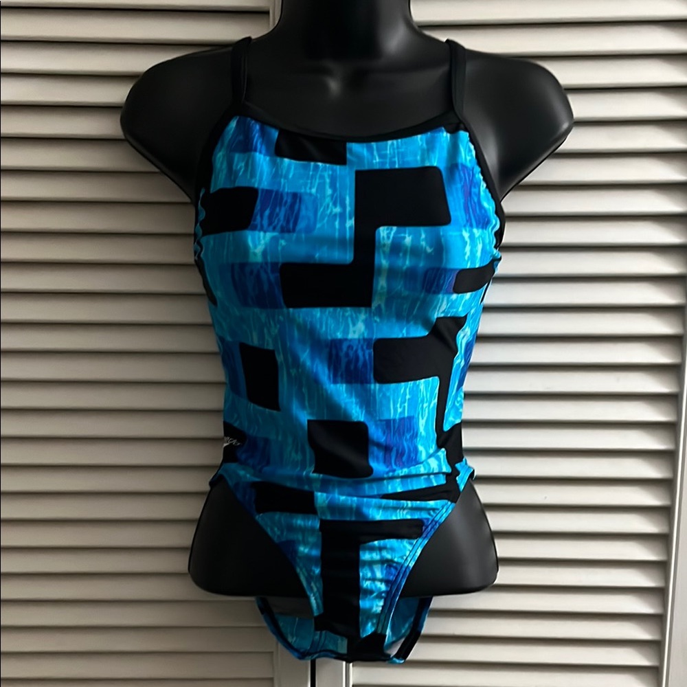 Vintage Speedo High cut one piece
